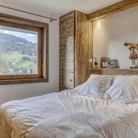 Renove 2 Pieces, Balcon, Parking A Lägenhet Megève